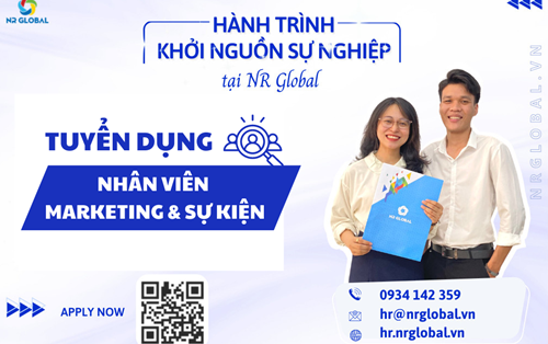 Công ty TNHH NR Global tuyển Nhân viên Marketing & Sự kiện
